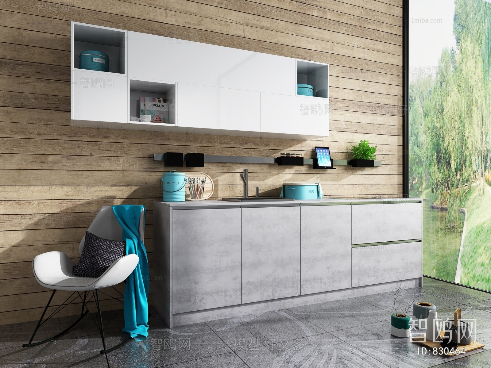 Modern Kitchen Cabinet