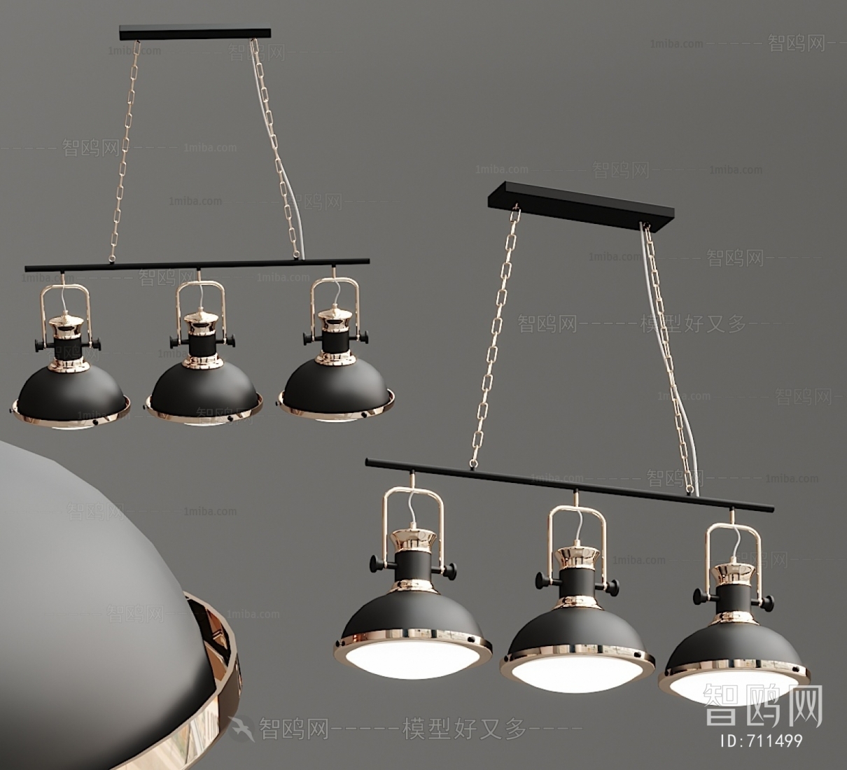 Industrial Style Droplight