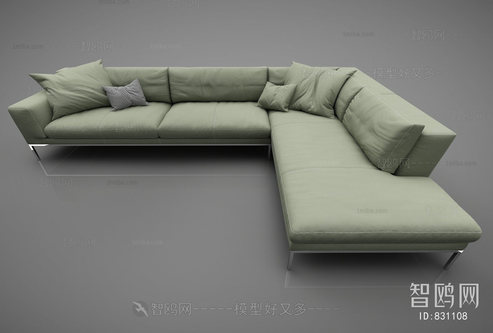 Modern Multi Person Sofa