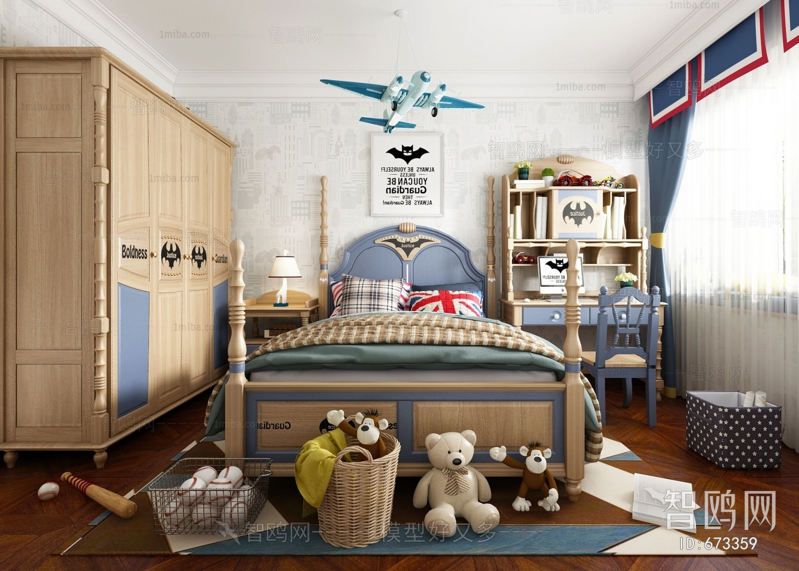 American Style Children's Room