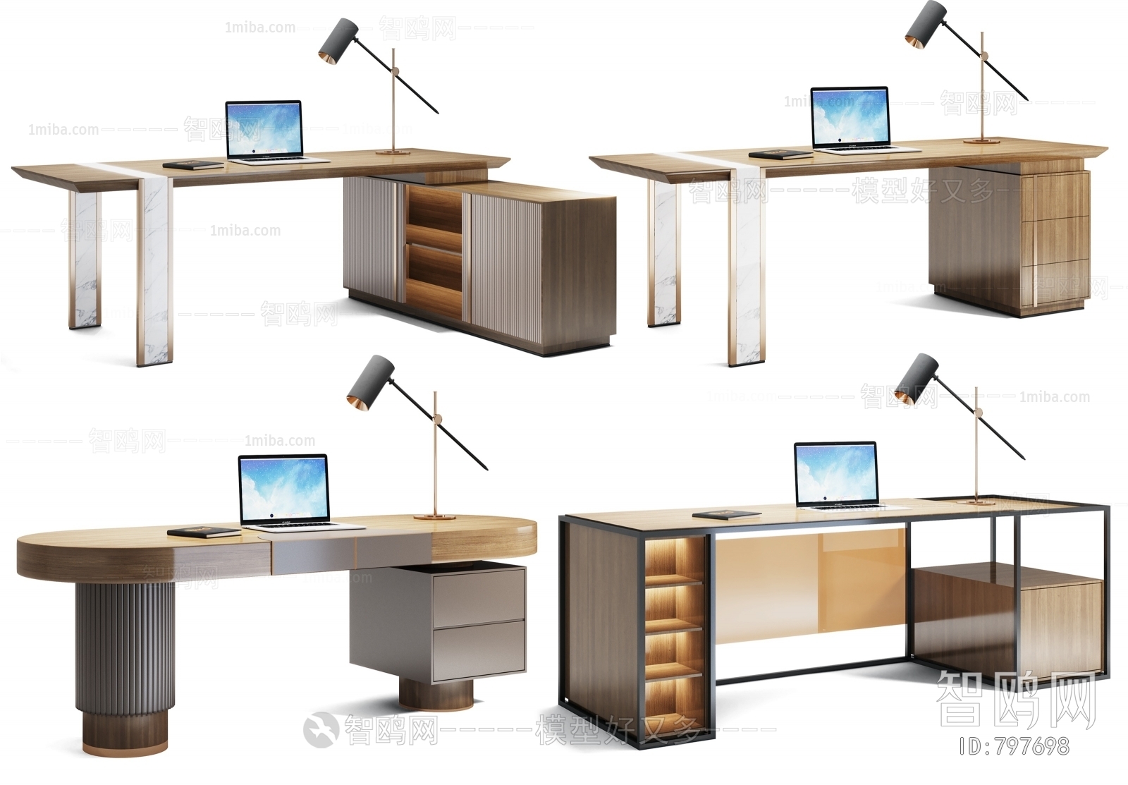 Modern Computer Desk And Chair