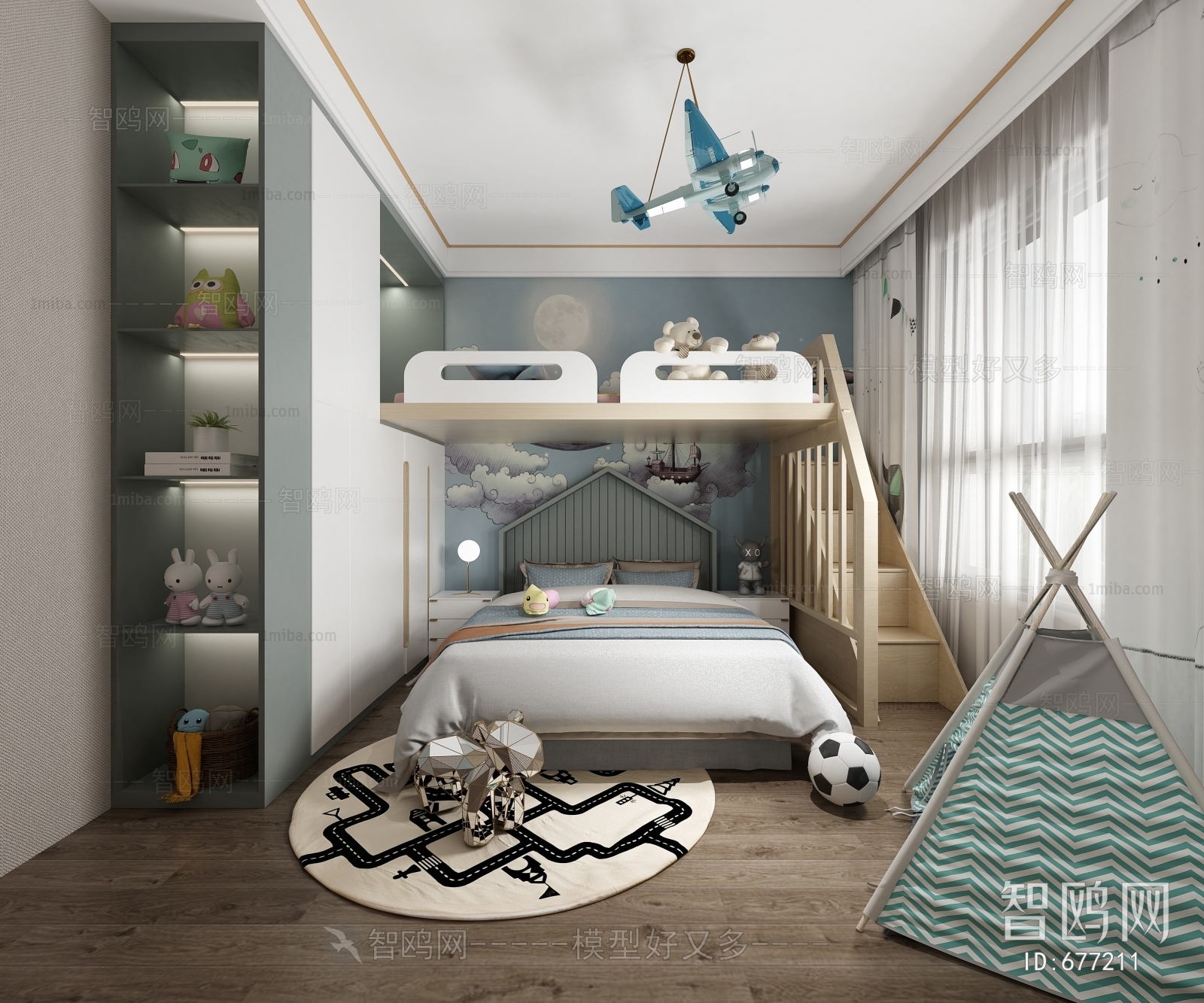 Modern Children's Room