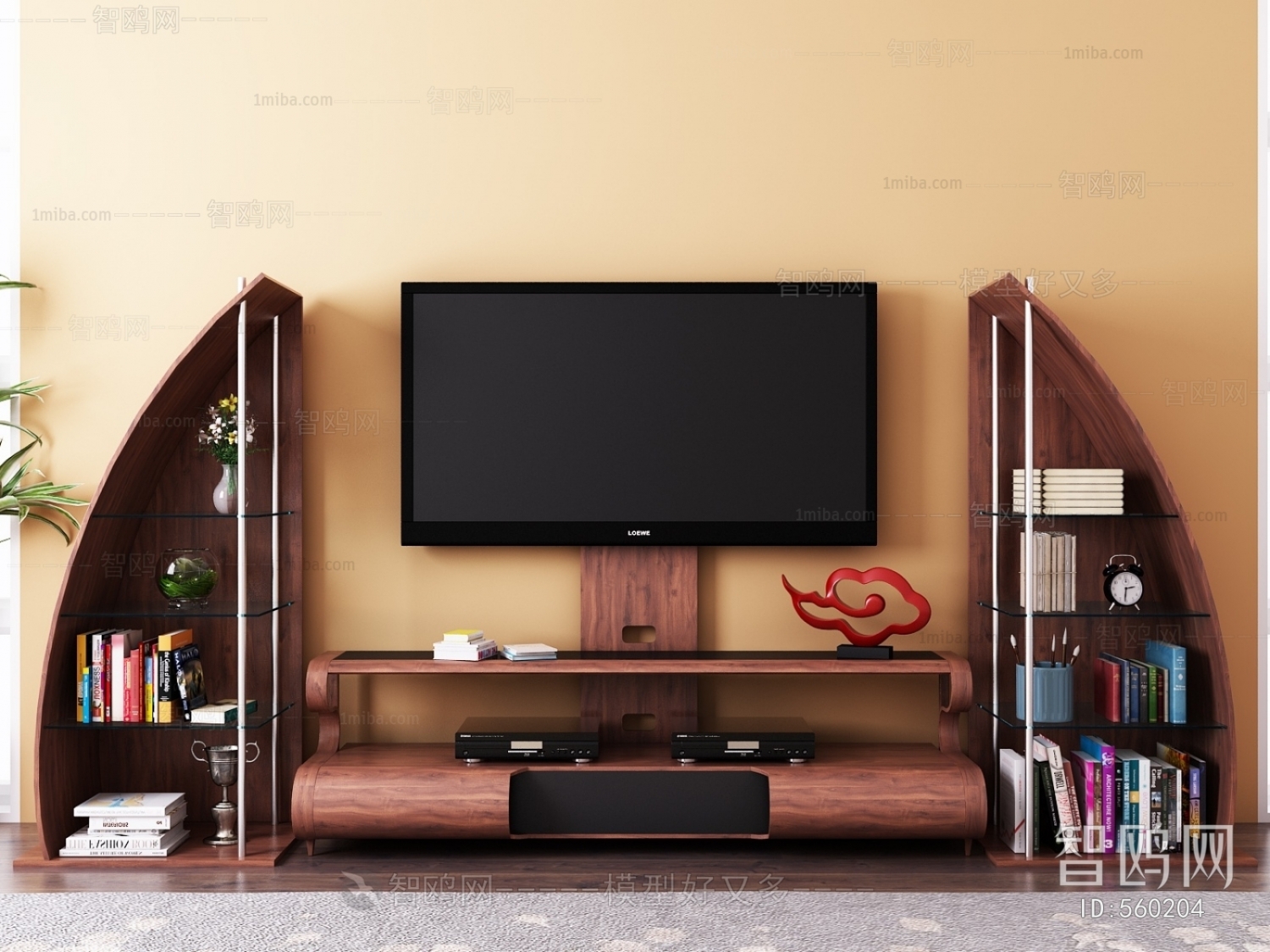 New Chinese Style TV Cabinet