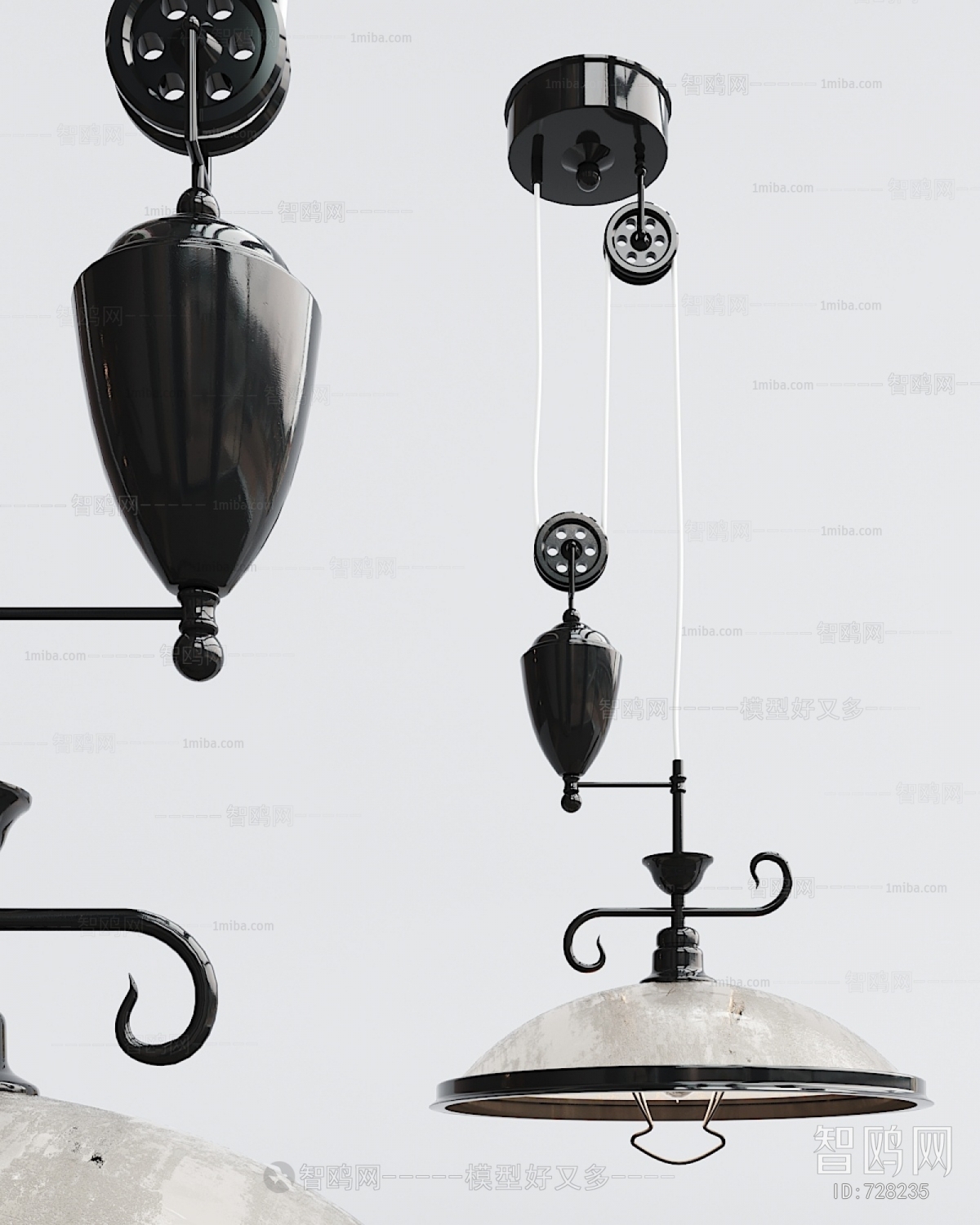 Industrial Style Droplight