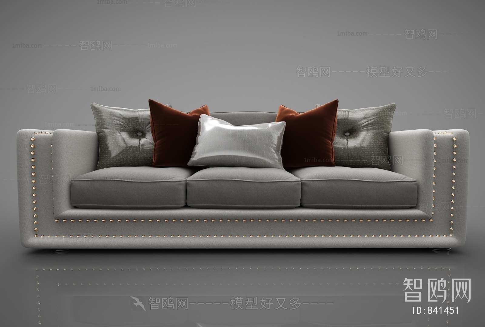 Modern Three-seat Sofa