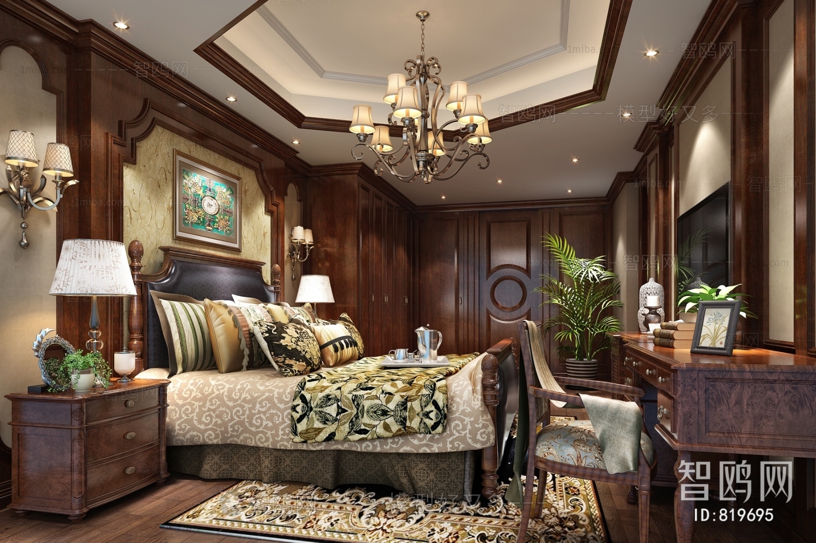 American Style Bedroom