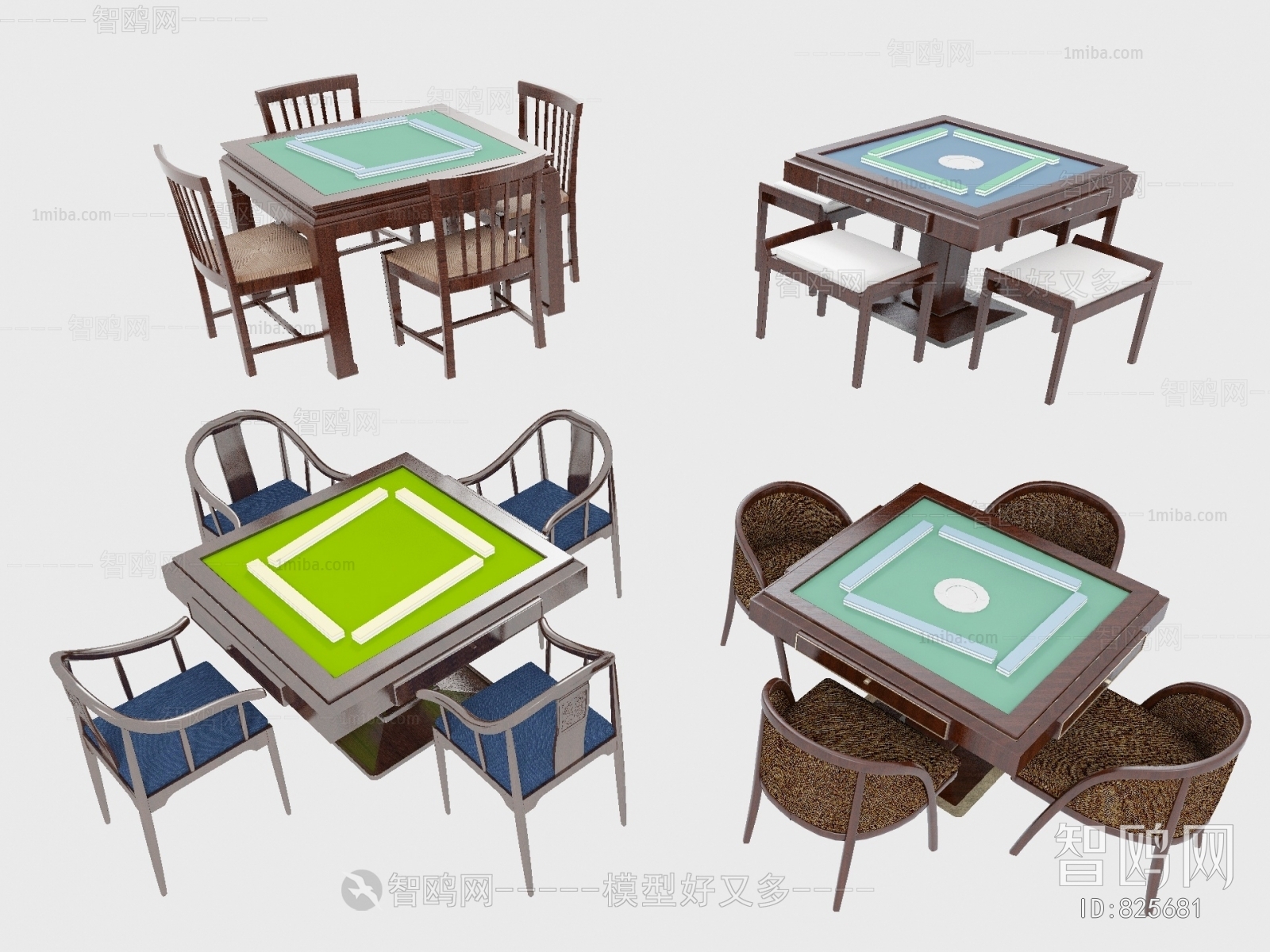 新中式麻将桌