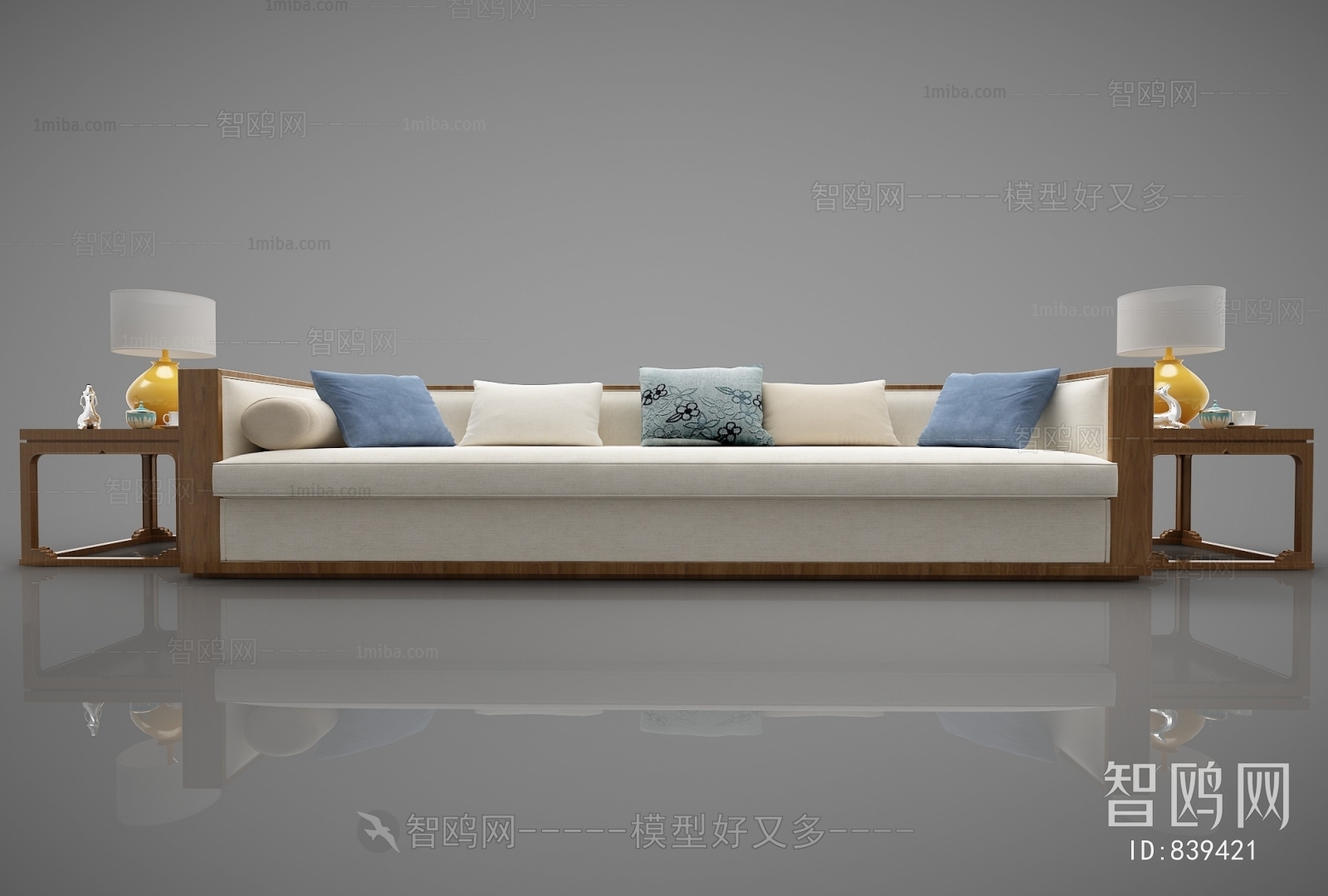 Modern Three-seat Sofa