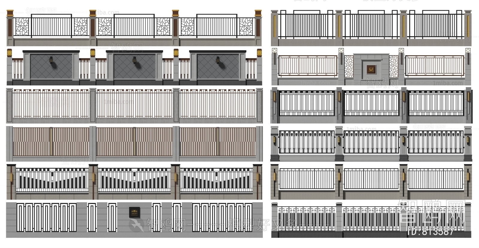 New Chinese Style Guardrail