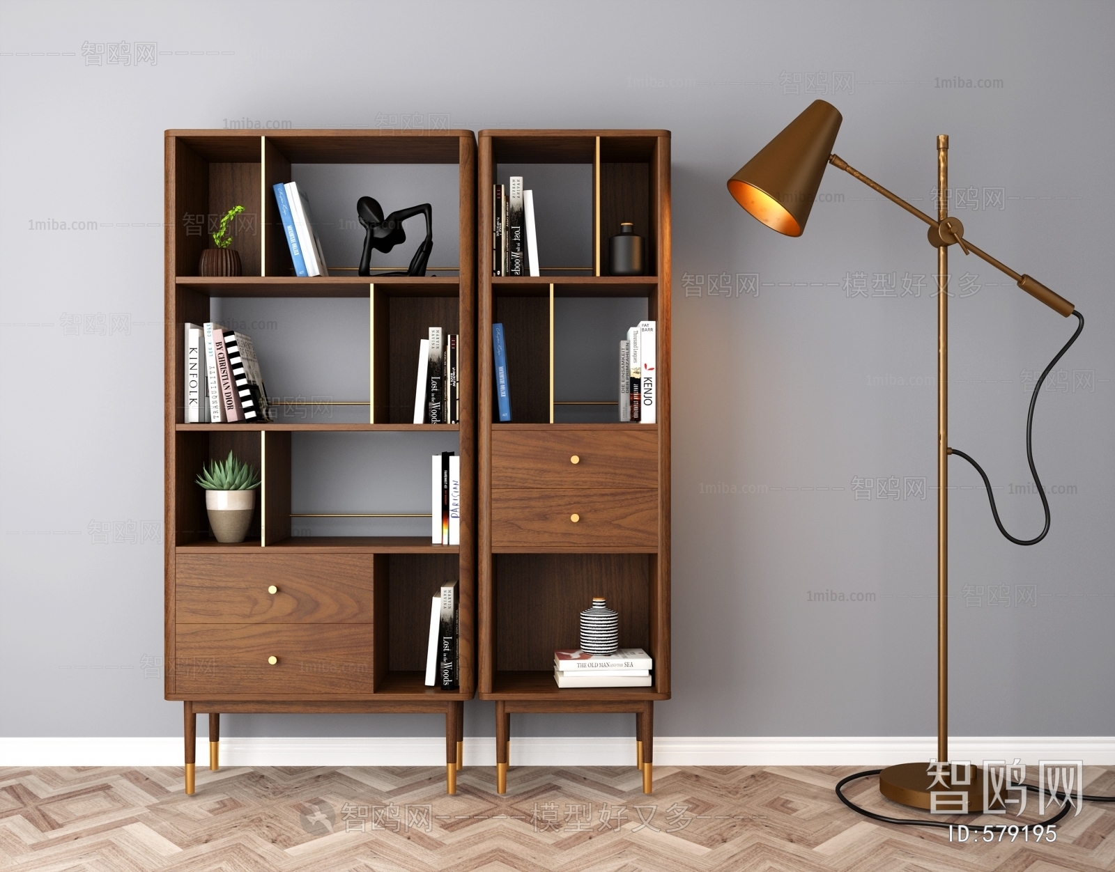 Nordic Style Bookcase