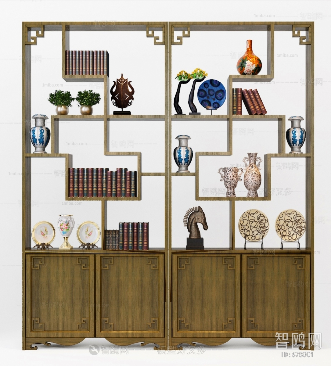 New Chinese Style Antique Rack