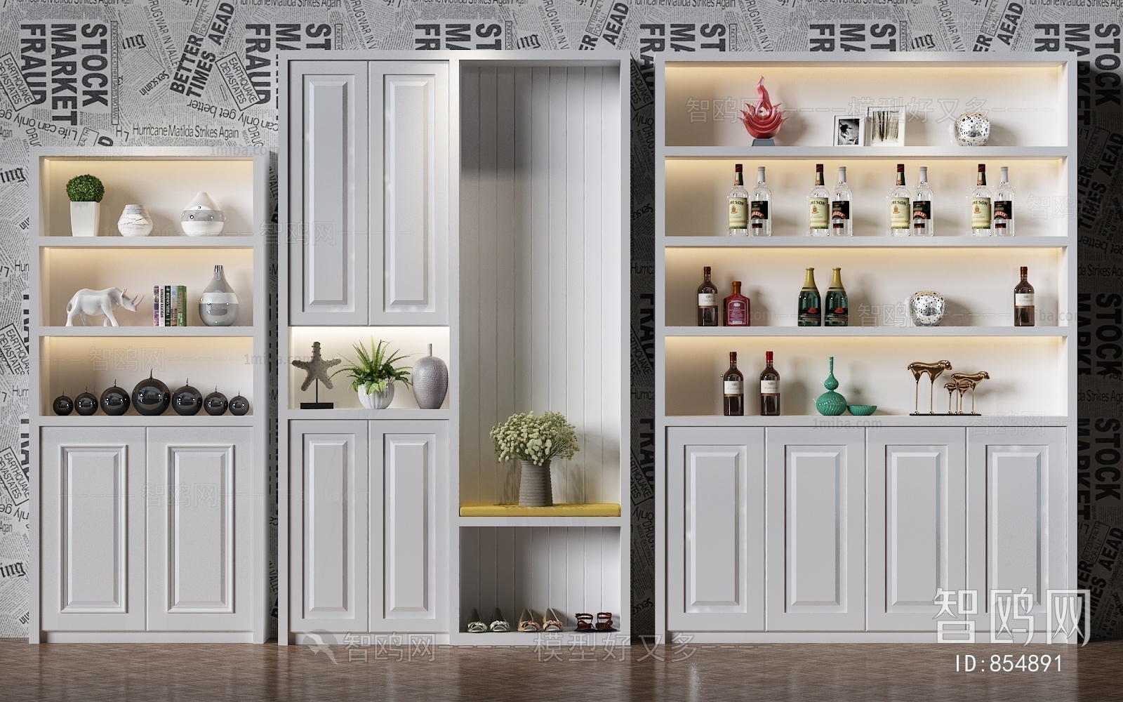 Modern Wine Cabinet