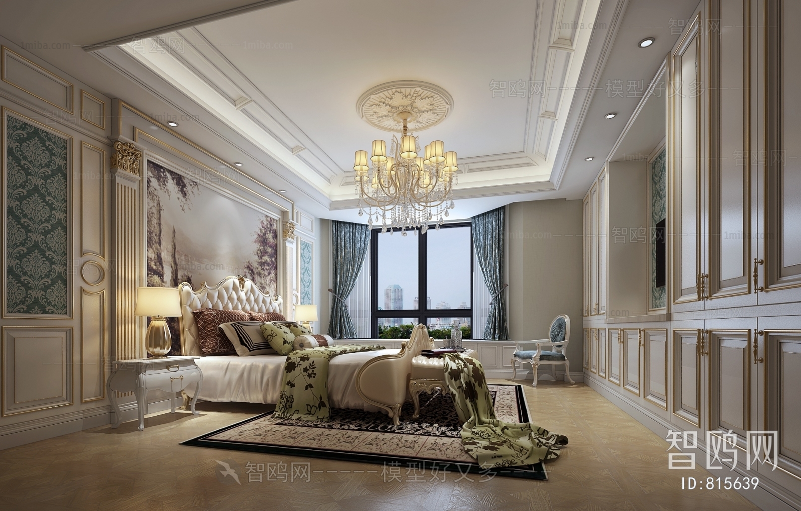 European Style Bedroom