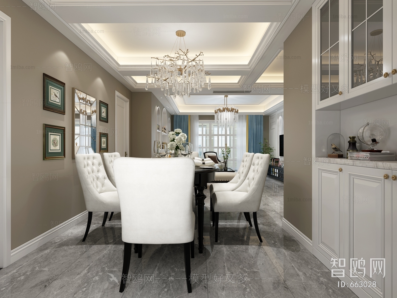 American Style Dining Room