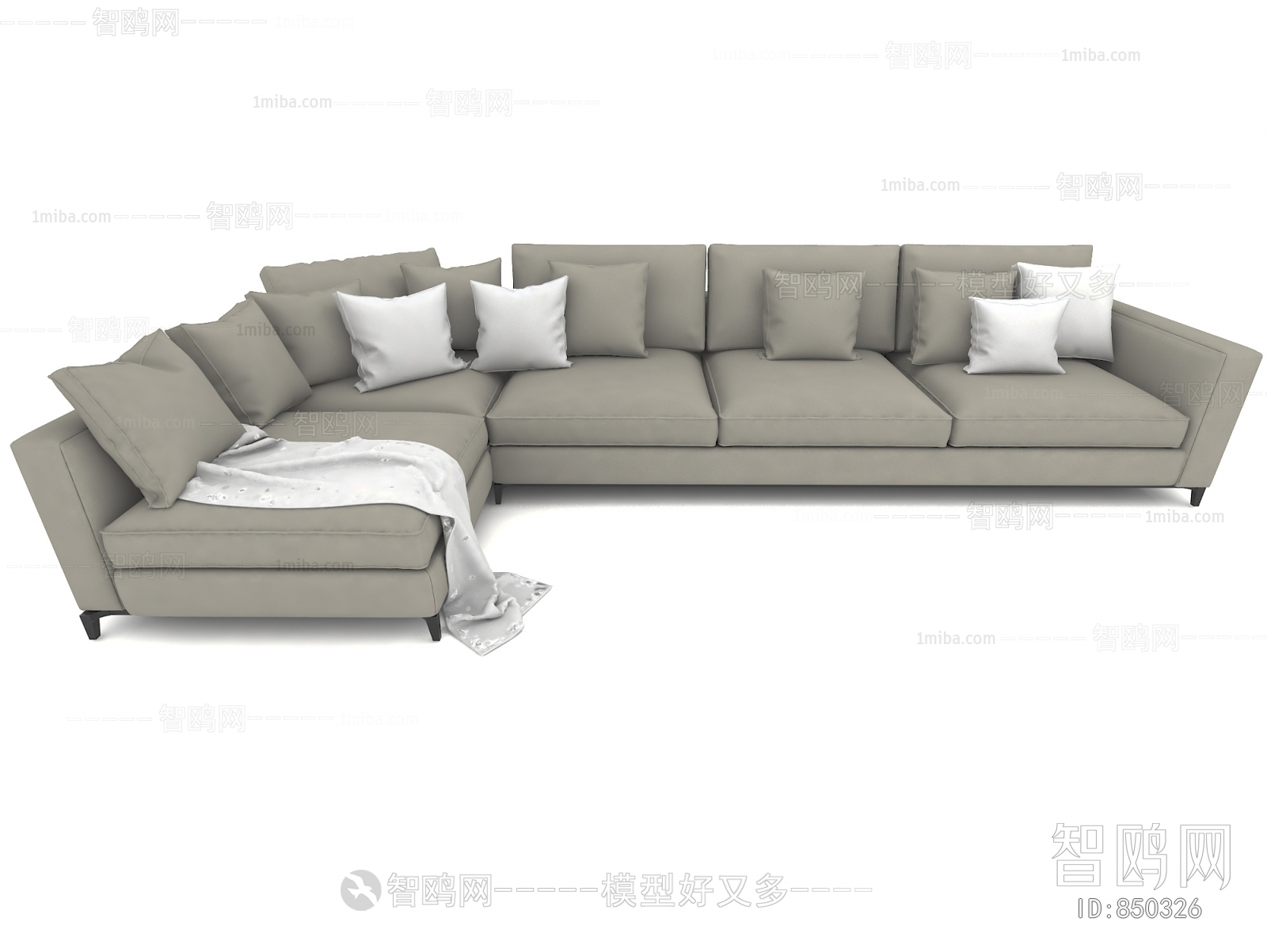 Modern Multi Person Sofa