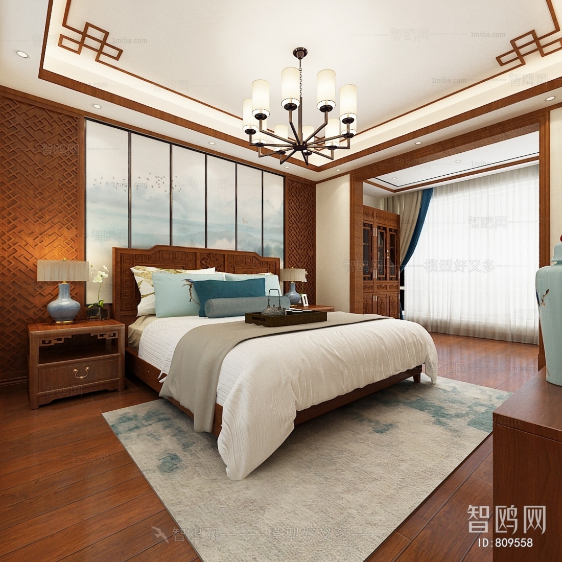 Chinese Style Bedroom