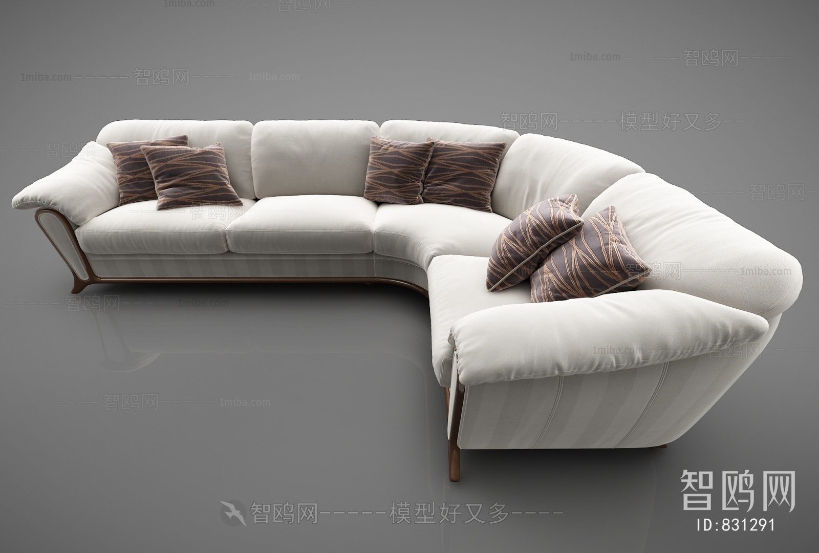 Modern Multi Person Sofa