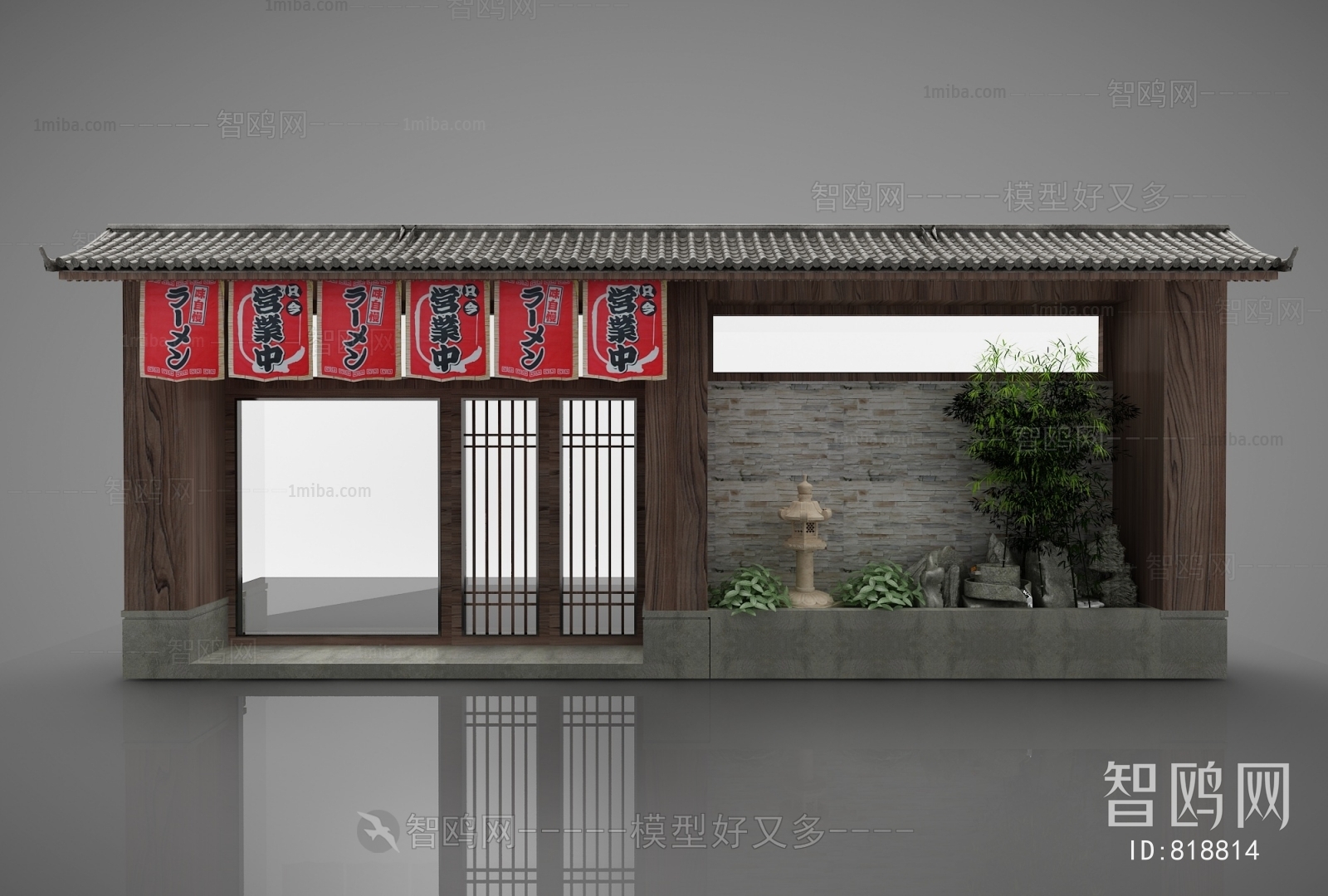 New Chinese Style Facade Element