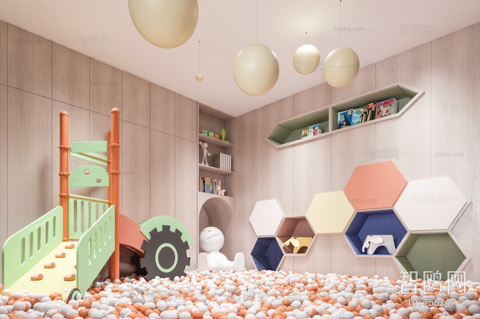 Modern Children's Playroom