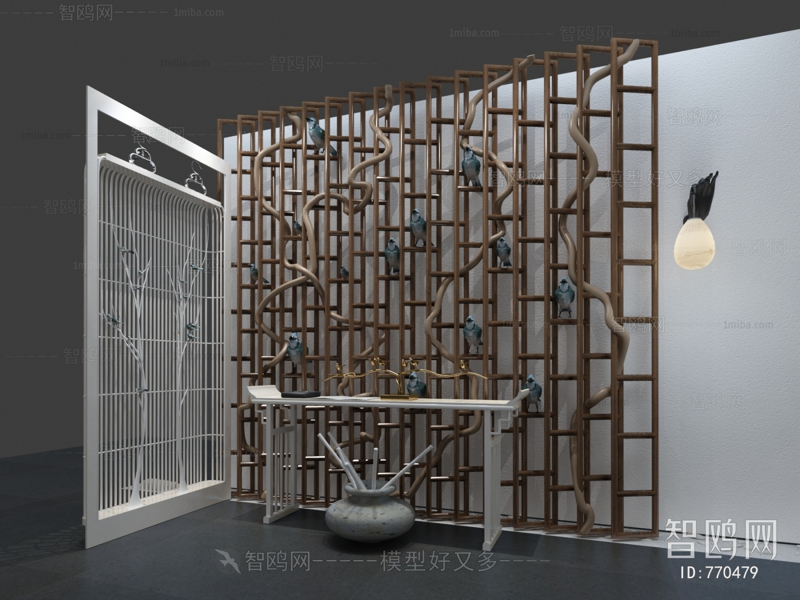 New Chinese Style Partition