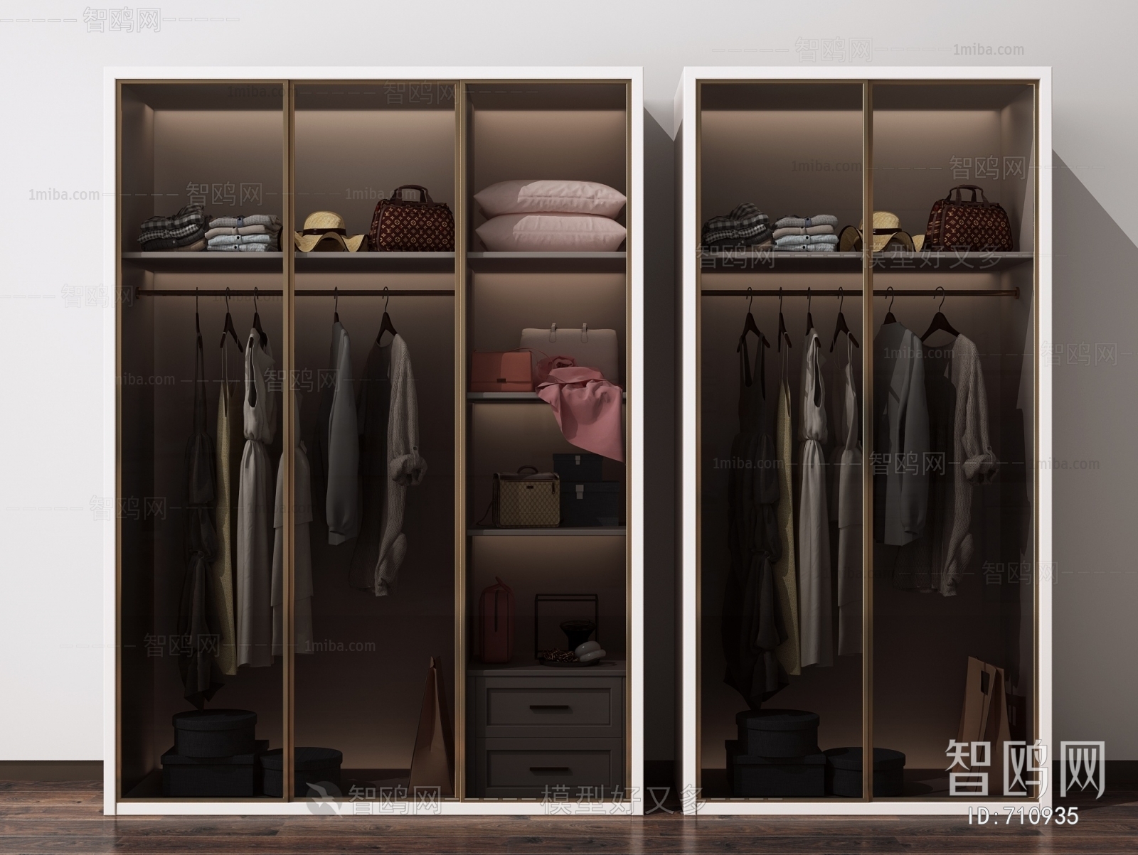 Modern The Wardrobe