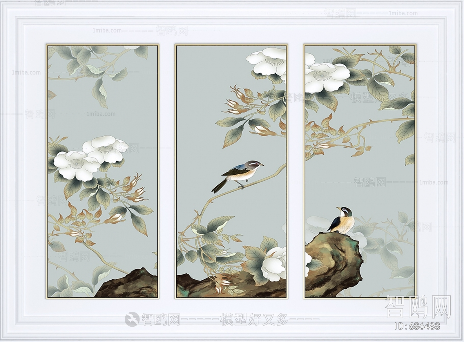 New Chinese Style Painting