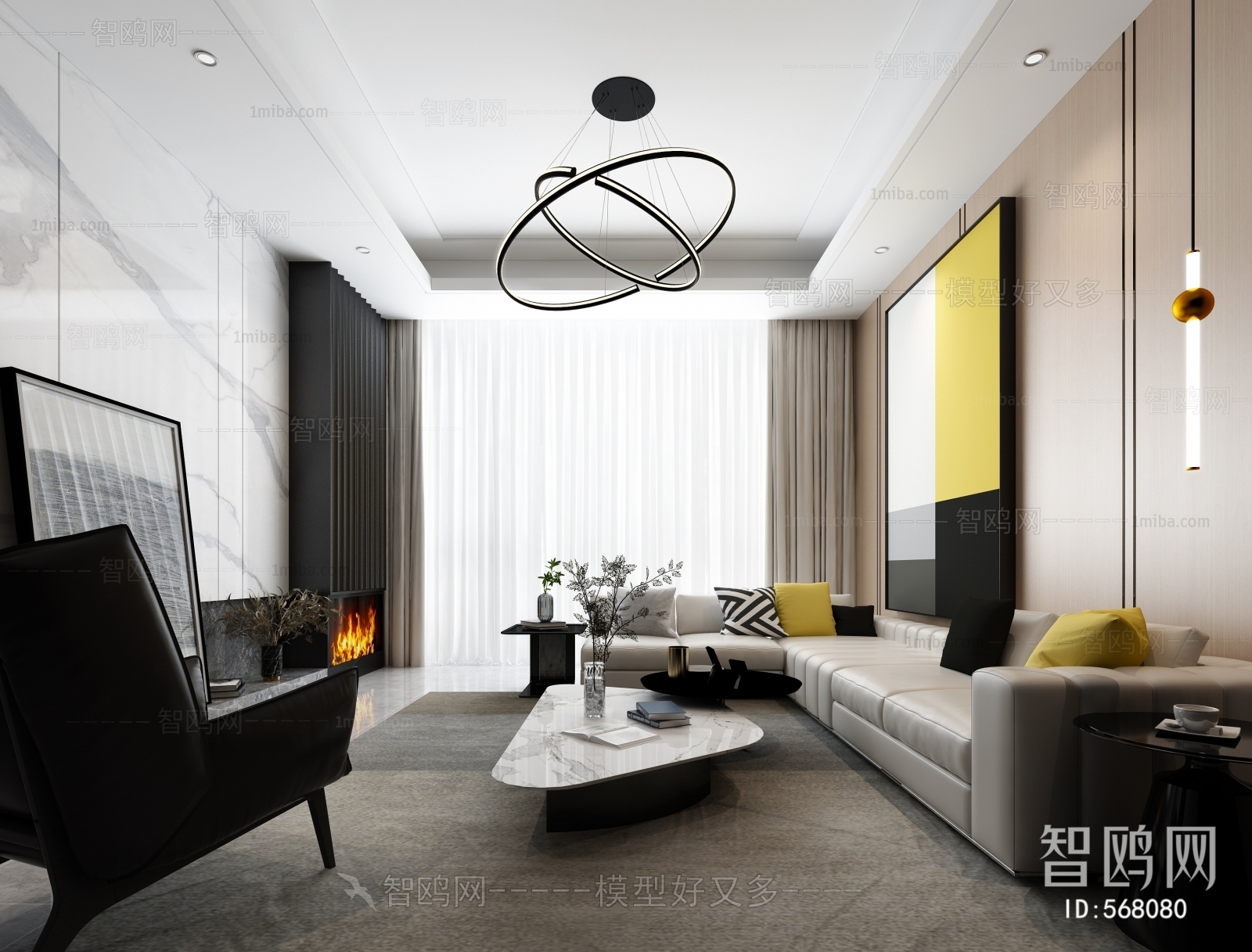 Modern A Living Room