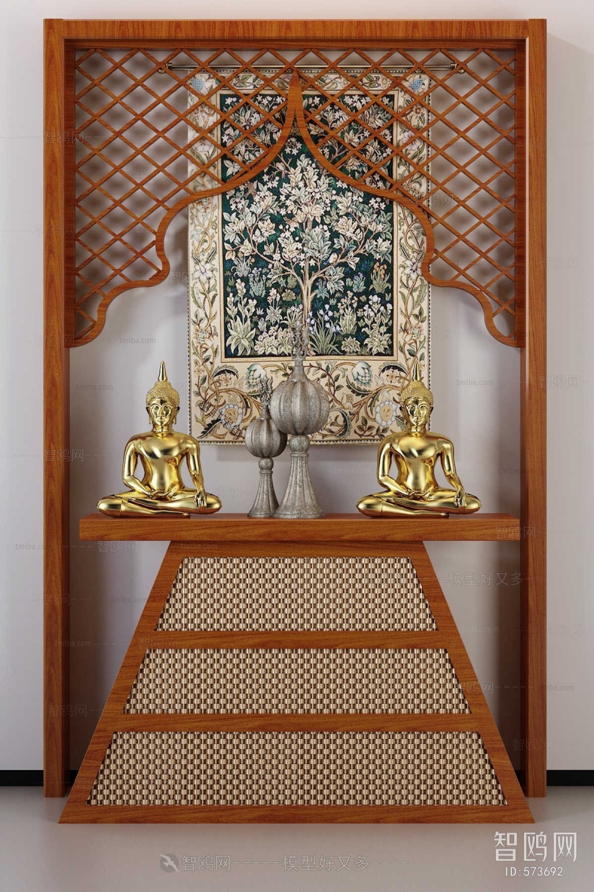 Southeast Asian Style Console