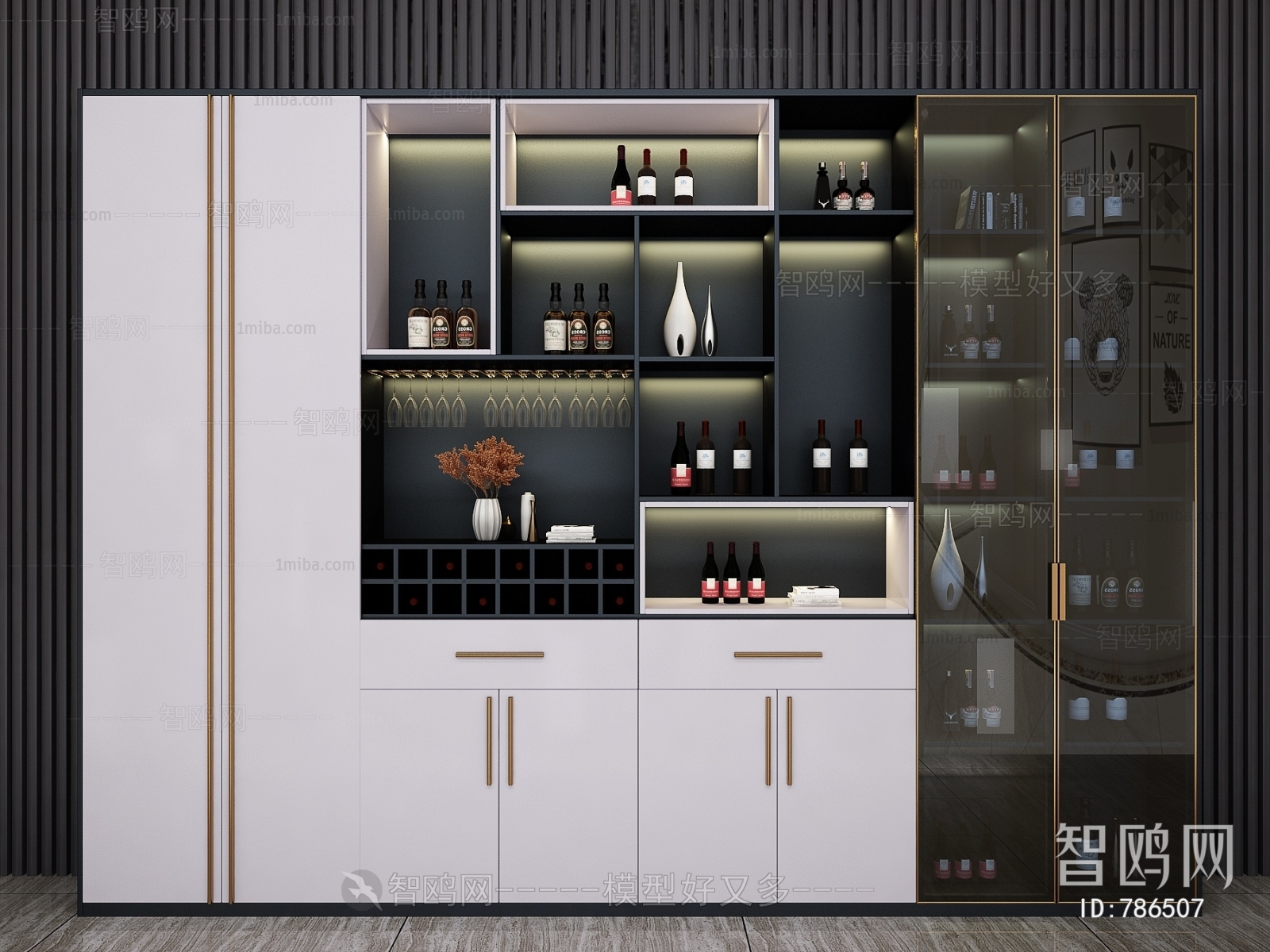 Modern Wine Cabinet