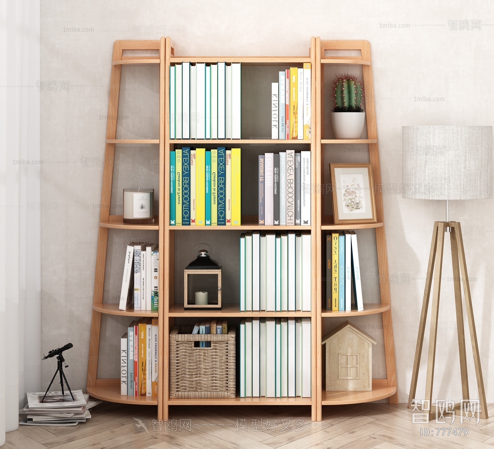 Nordic Style Bookshelf