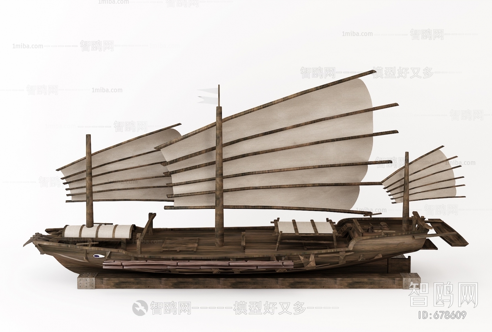 Southeast Asian Style Ship