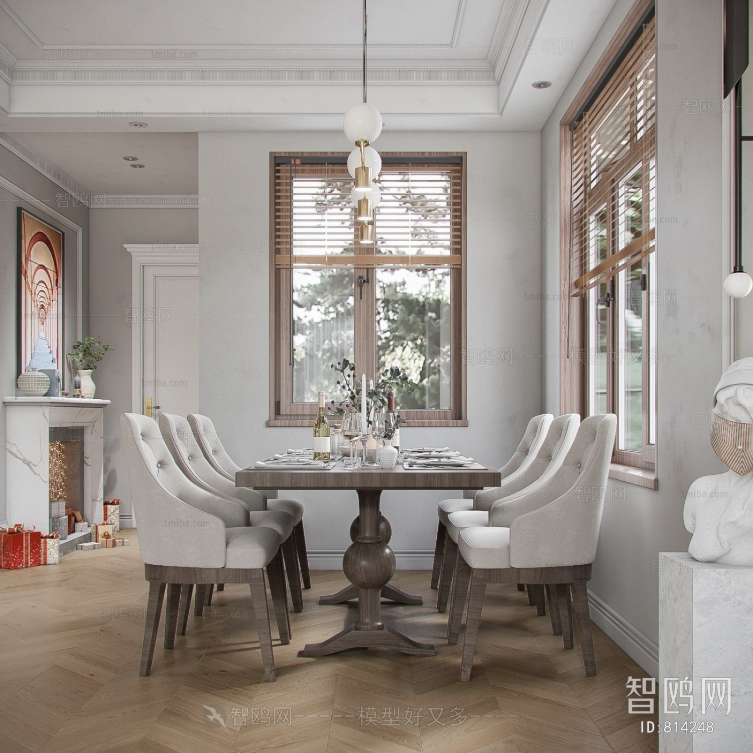 American Style Dining Room