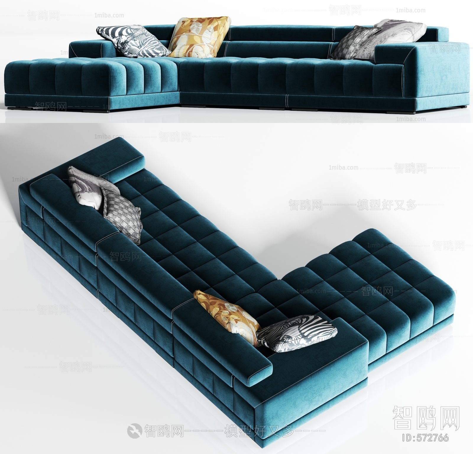 Modern Multi Person Sofa