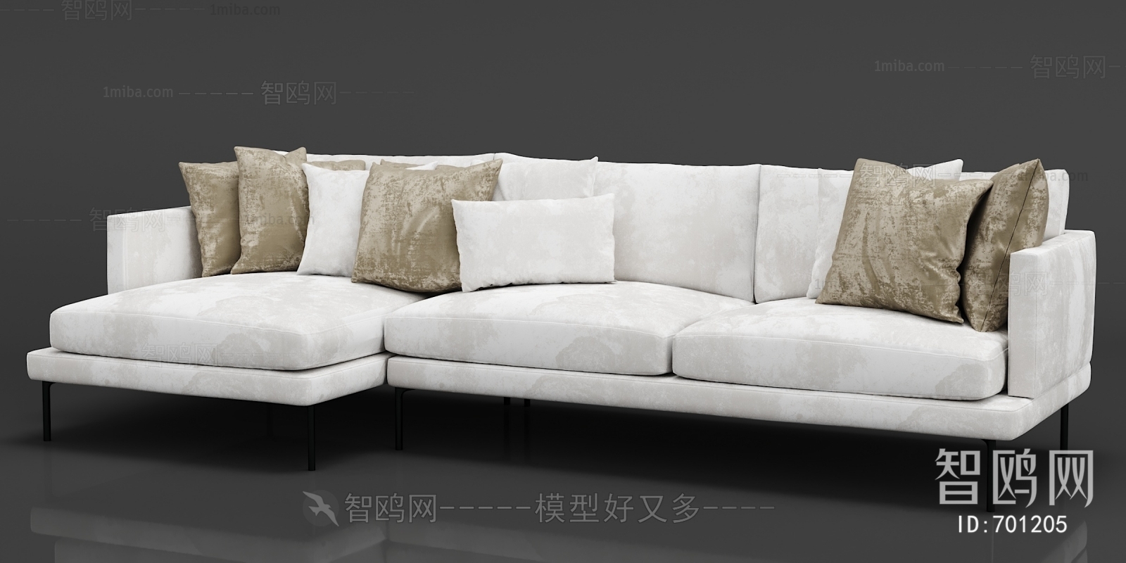 Modern Multi Person Sofa