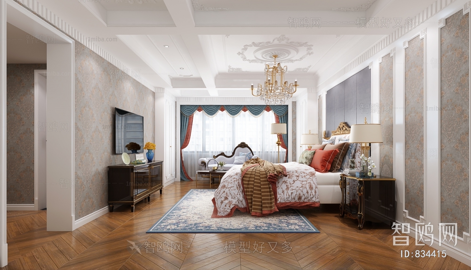 European Style Bedroom