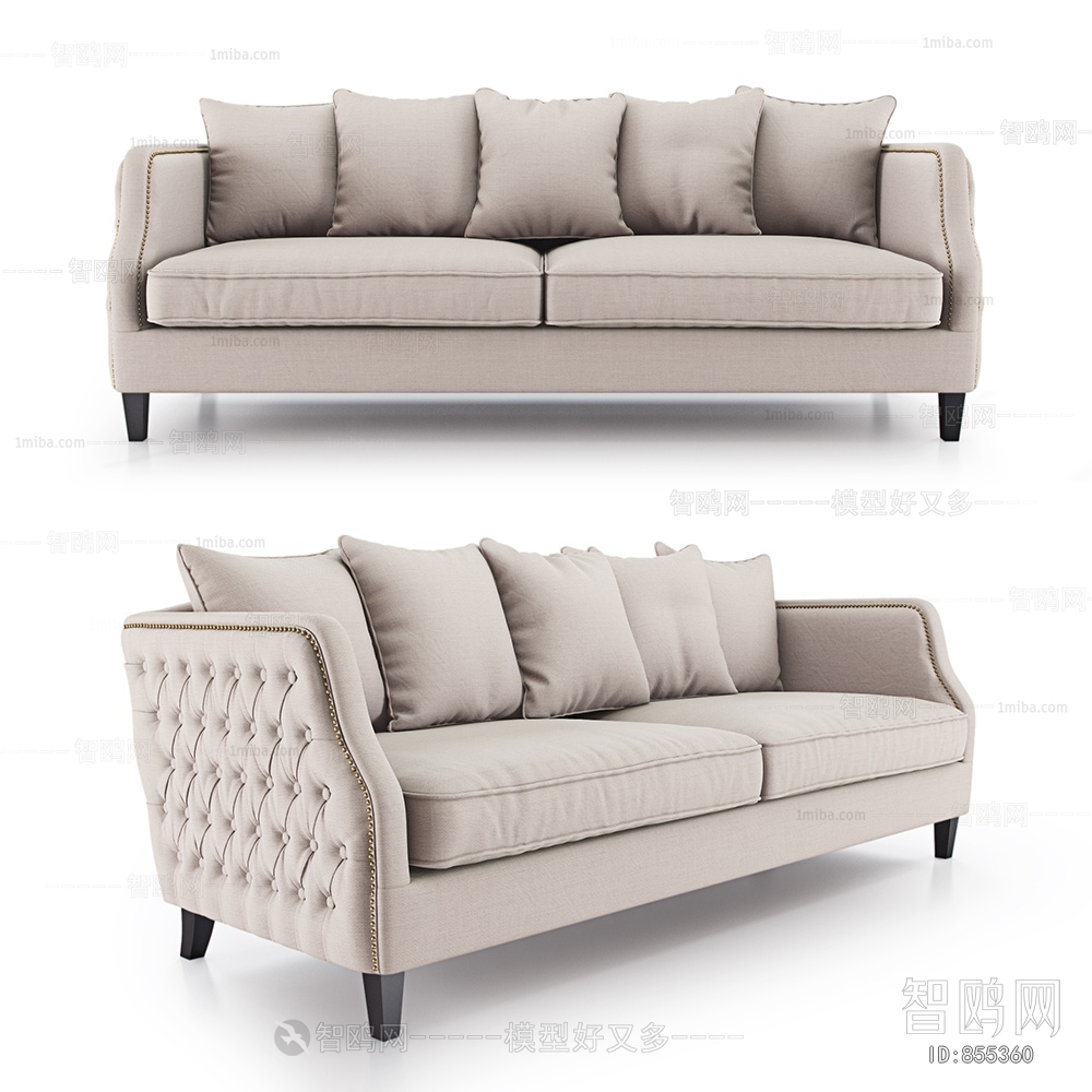 American Style A Sofa For Two