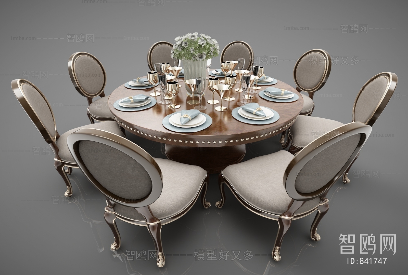 American Style Dining Table And Chairs