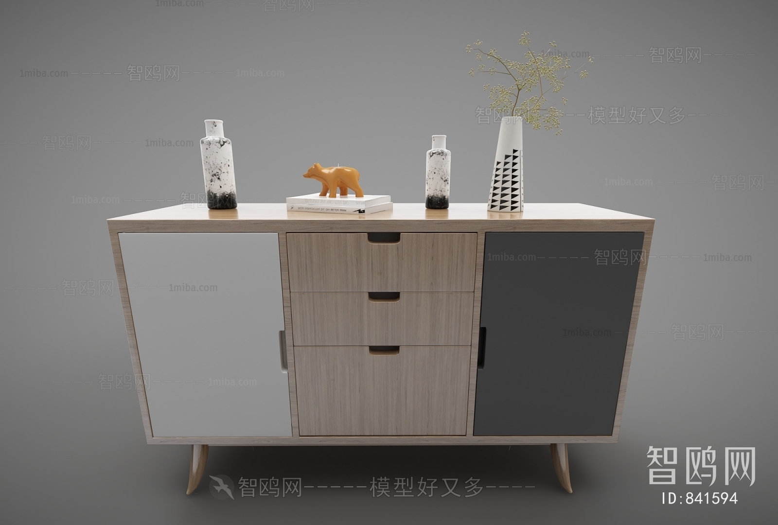 Modern Decorative Cabinet