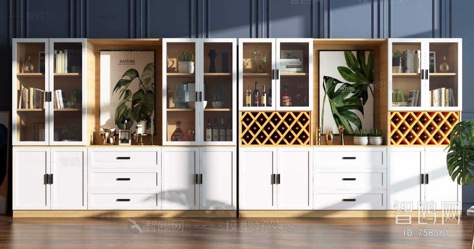 Nordic Style Wine Cabinet