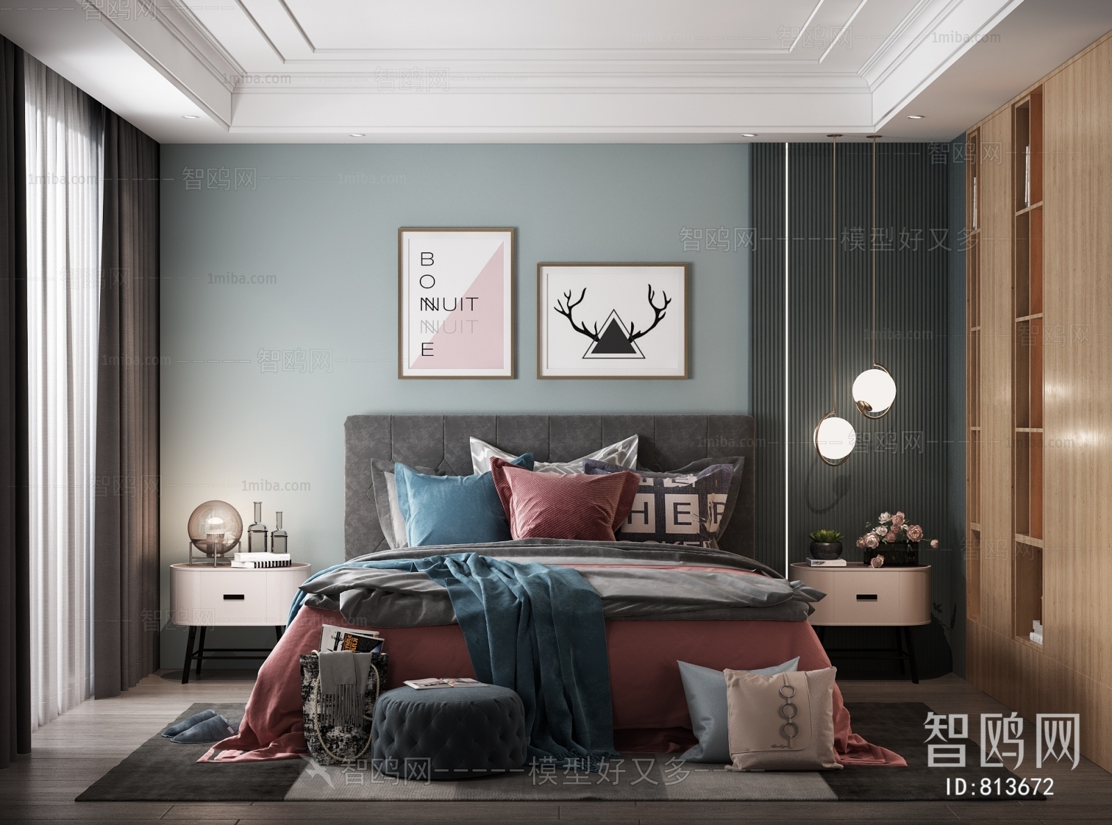 Nordic Style Bedroom