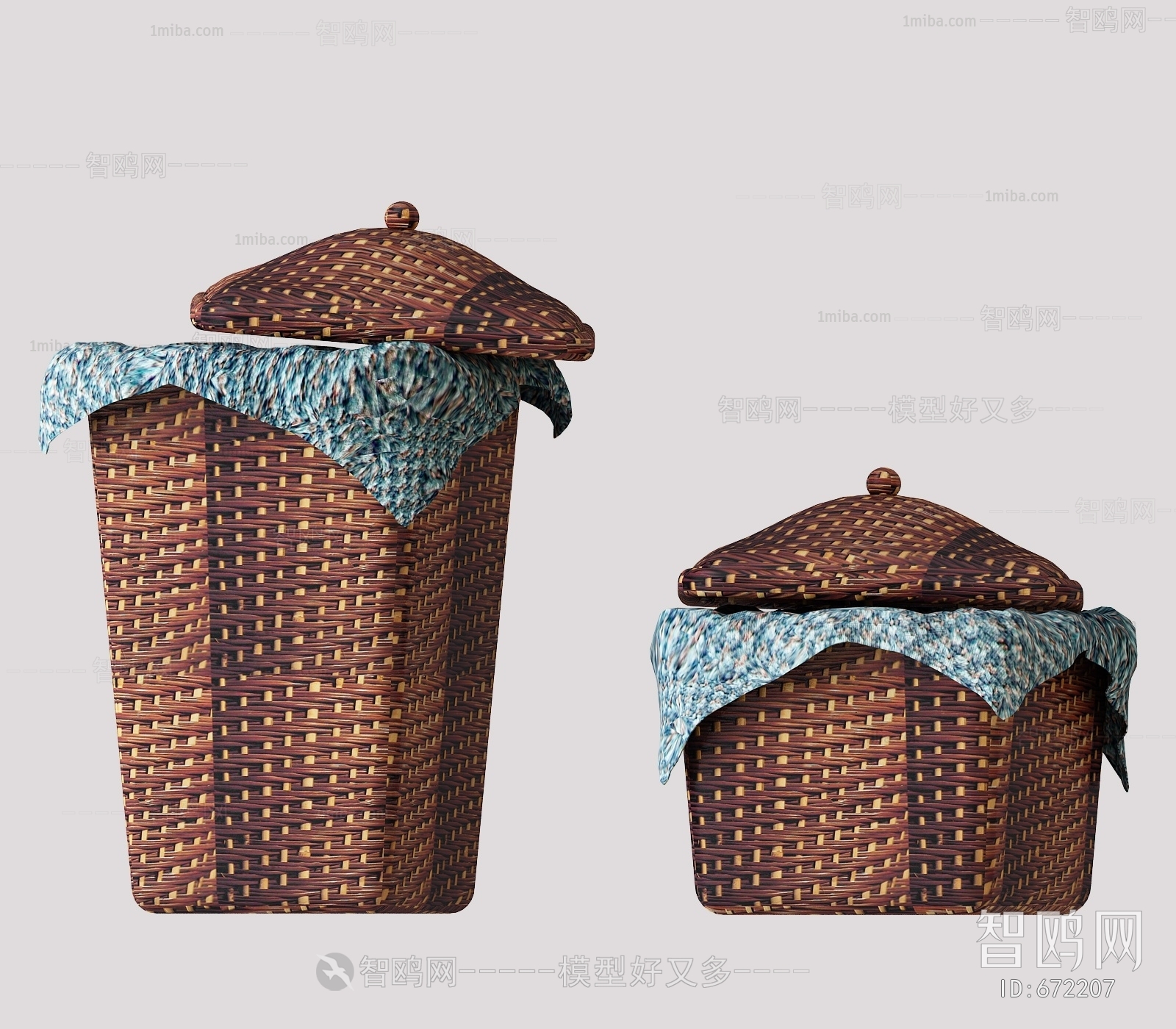 New Chinese Style Storage Basket