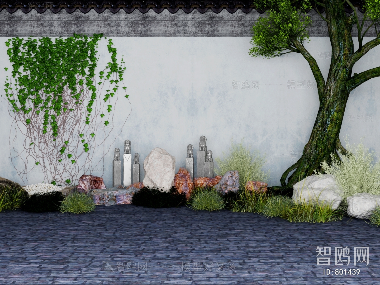 New Chinese Style Garden