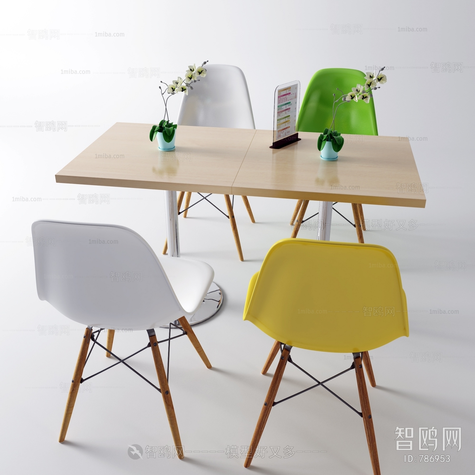 Nordic Style Dining Table And Chairs