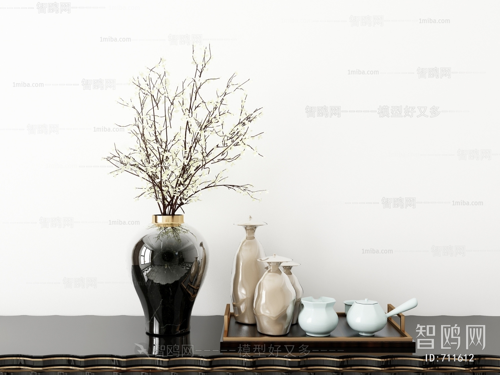 New Chinese Style Decorative Set