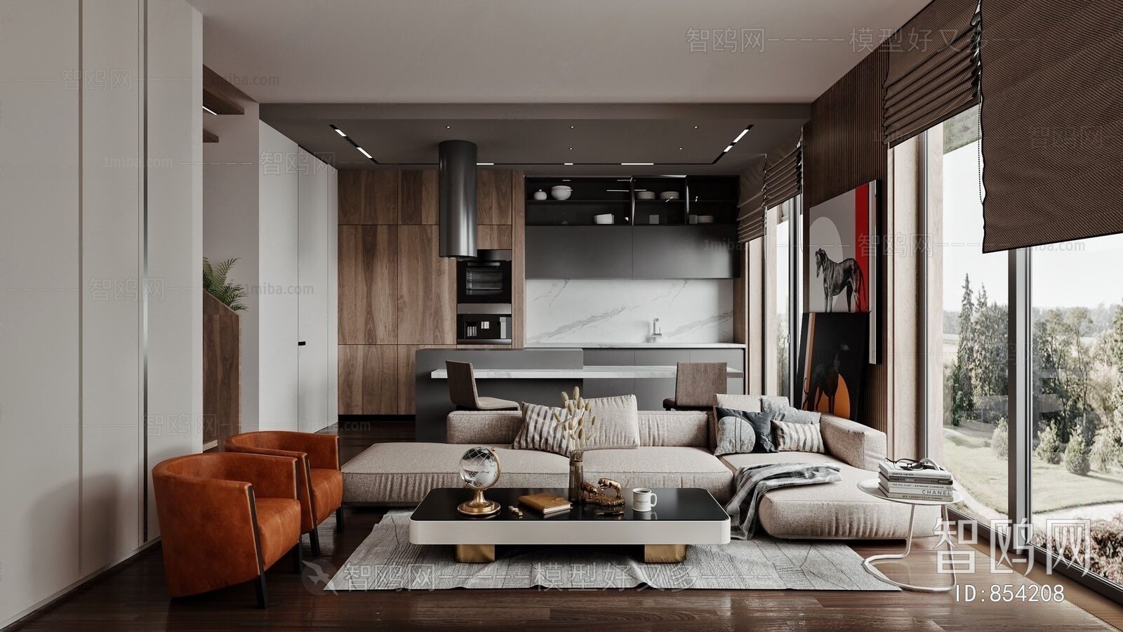 Modern A Living Room