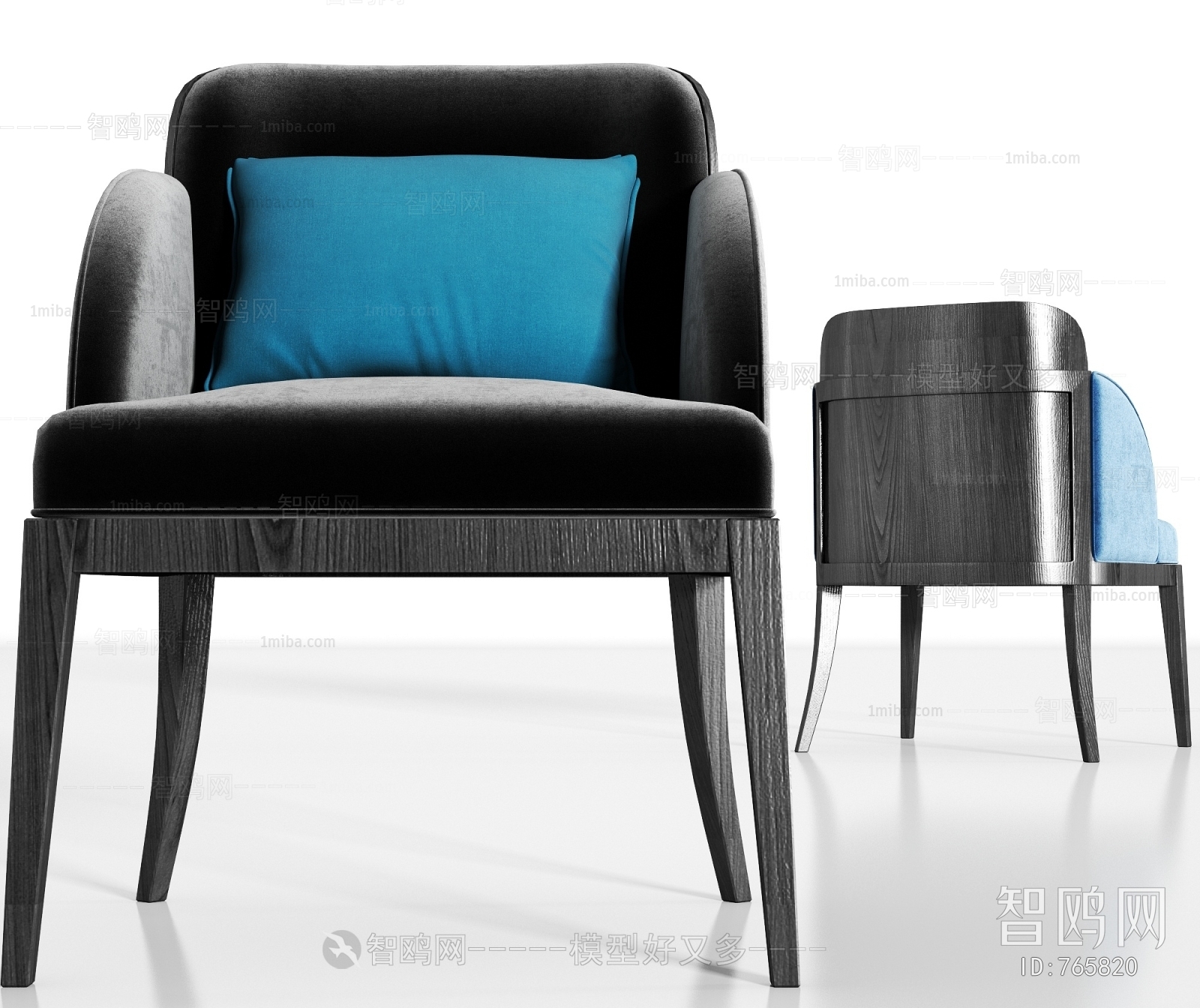 New Chinese Style Single Chair