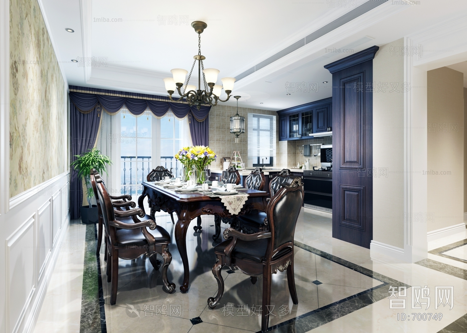 American Style Dining Room