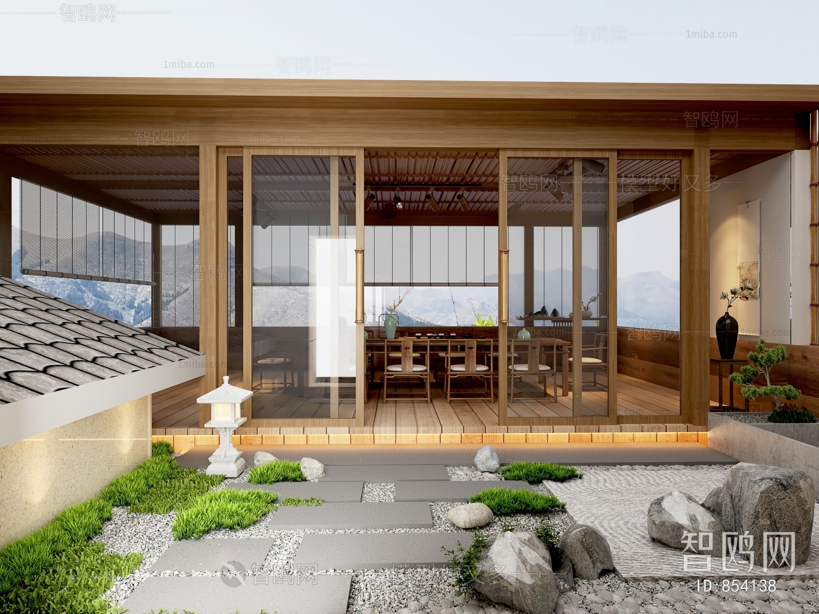 New Chinese Style Tea House