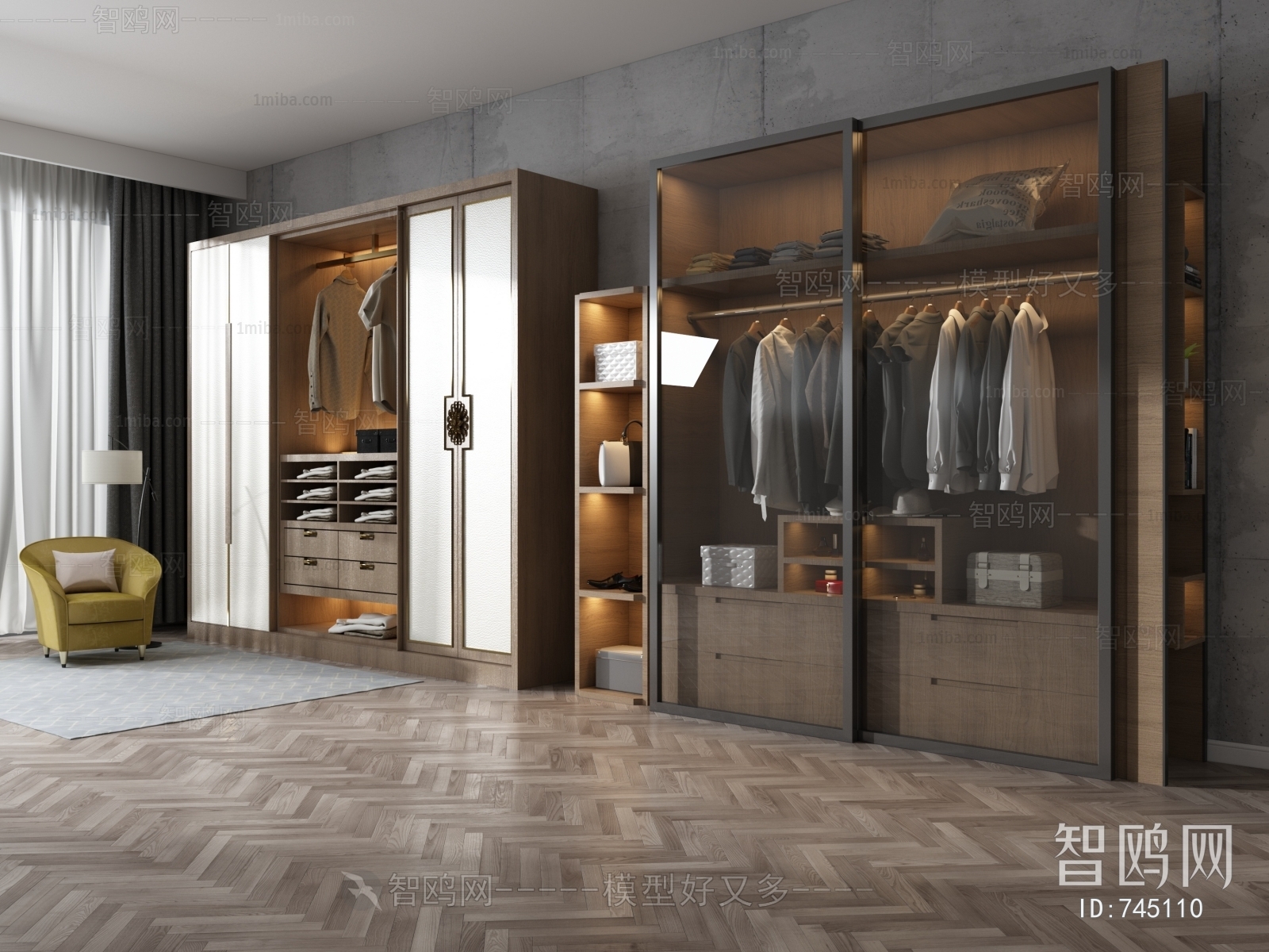 Modern The Wardrobe