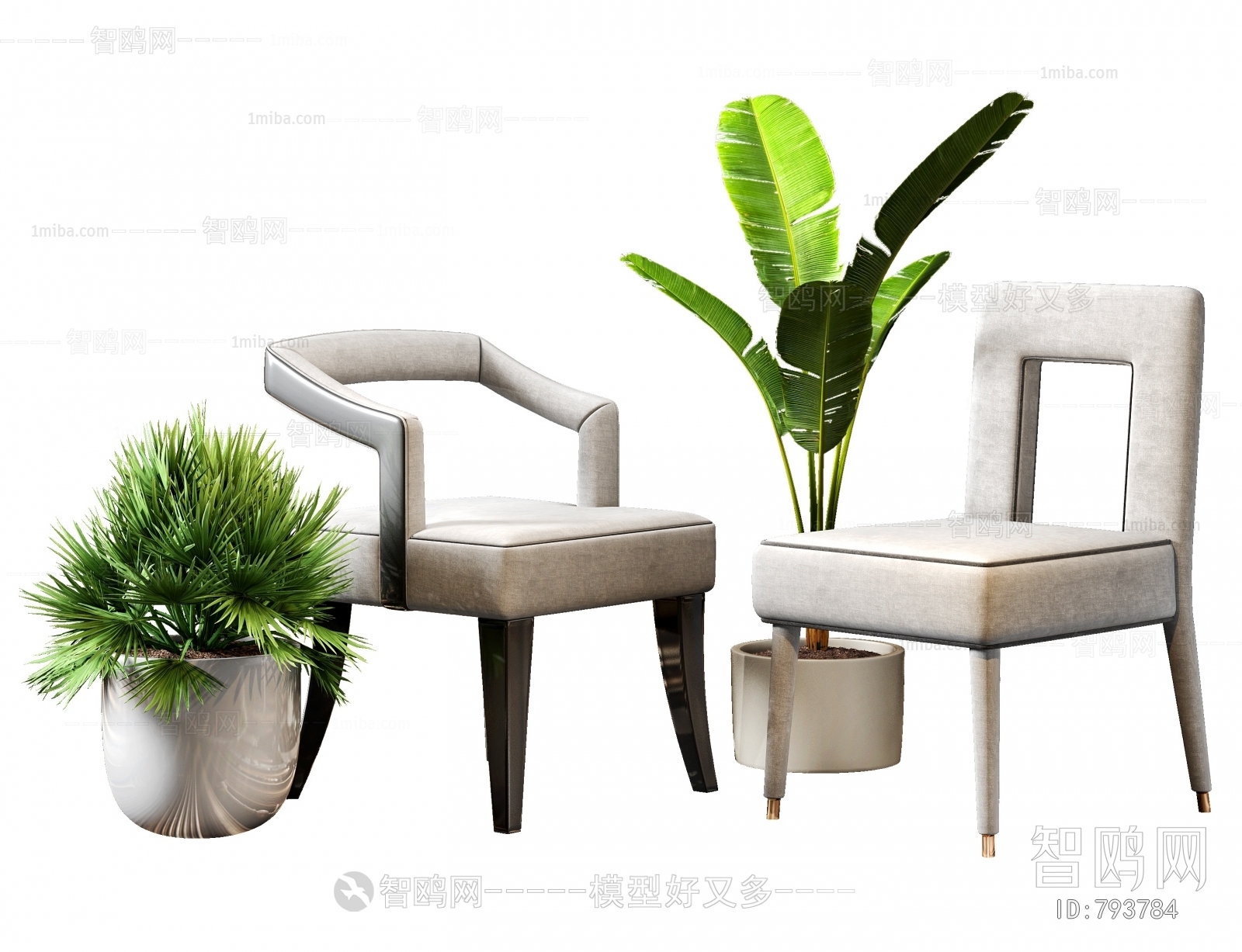 New Chinese Style Lounge Chair